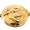 Chanel Mademoiselle L Logo, 9-link Necklace Gold Women Used