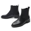 Karen White Warm Chelsea Boots K089Rf 3Cm