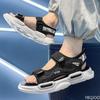 Fashion Summer New Men's Sandals Outdoor Trendy Beach Shoes Retro Hollow Out Versatile Shoes Fashion Comfortable Male Sandal Zapatos