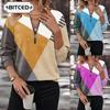 Women's Fashion Casual Long Sleeve V Neck Blouses & Shirts