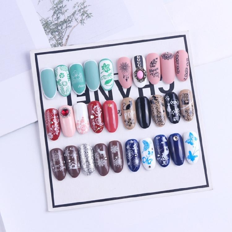 Nails Art Stamping Plates Nail Plate Template Nail Image-Plate Nail Stamp Plate