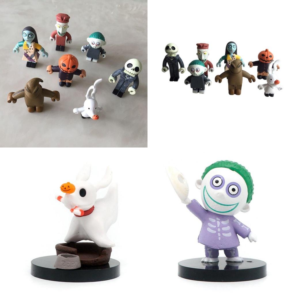 Delightful Jack Skellington Figure Set Featuring Nightmare Before Christmas Character Dolls For Kids And Collectors