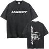 Washed Vintage Lngshot Cartoon Graphic T Shirt SHOT CALLERS Album 2026 Tshirts Men Women Kpop Fashion Trend Tshirt Streetwear
