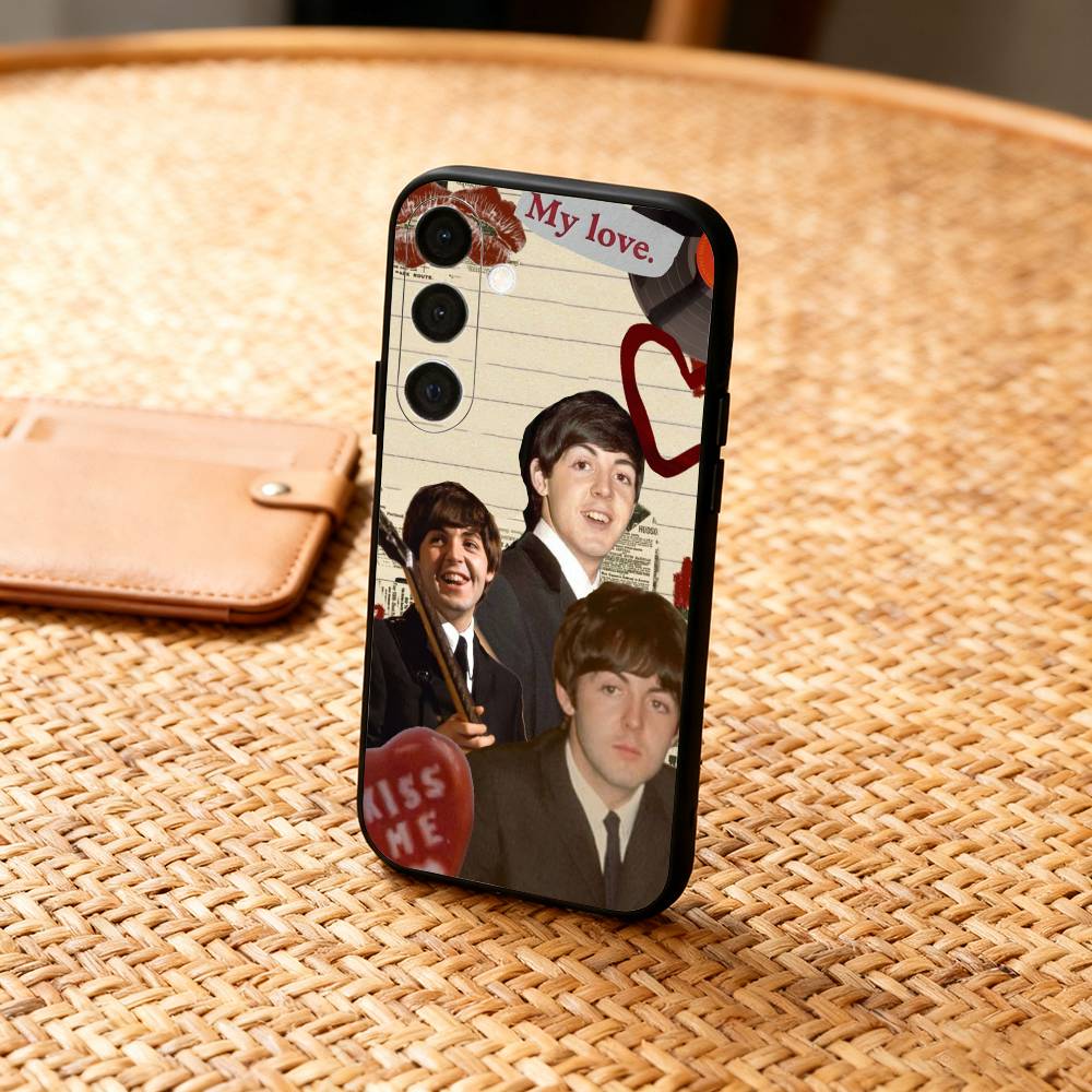 Singer P-Pau-M-McCartney Phone Case For Samsung A73,A21s,A22,A31,A32,A52,A53,A71,A80,Soft Black Shell