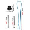 Rope Threader Tool Drawstring Puller Threader Sewing Loop Kit For Hoodie Crafting Embroidery Beginners Tailors Home Hobby