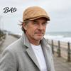 Comfortable Fit Hat Men Woolen Newsboy Flat Cap, Soft Fitted Driving Cabbie Hat, Retro Peaked Cap Style for Spring And Autumn Casual Daily Wear