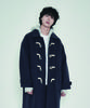 Graph Platform Long Oversized Duffle Coat
