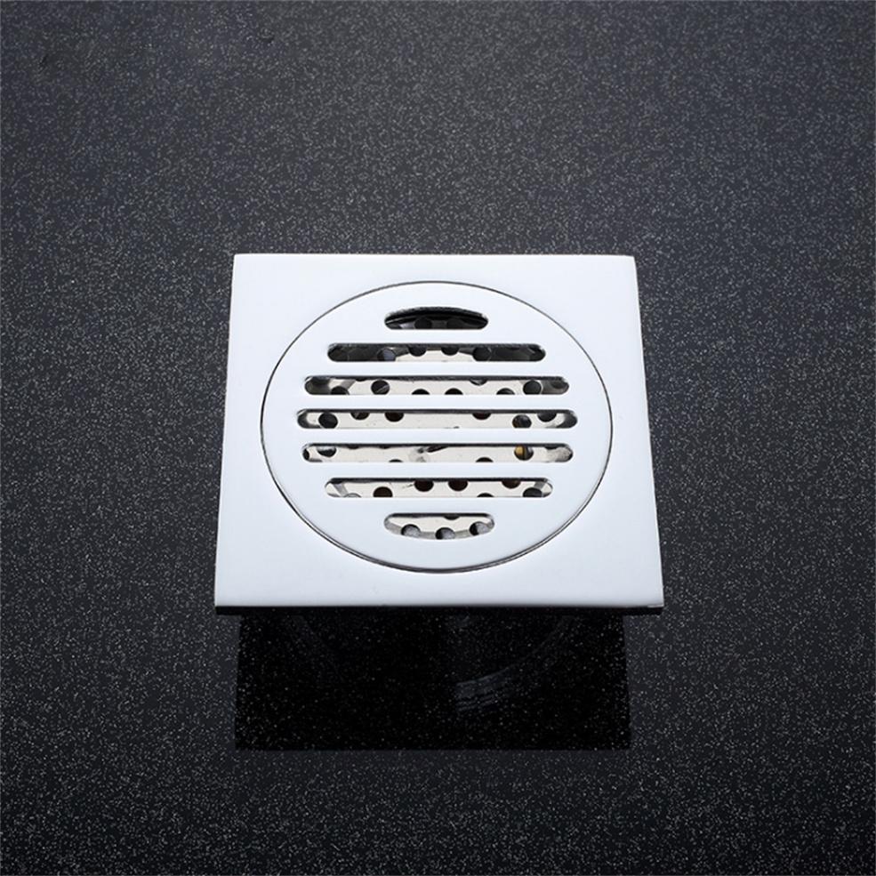 High Quality Stainless Steel Square Anti Odor Tile Insert Floor Drain for Balcony Bathroom