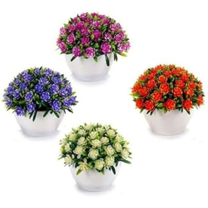 Fleur - IBERGARDEN - Standard - Multicolore - 37 x 47 x 14 cm - Fleurs artificielles