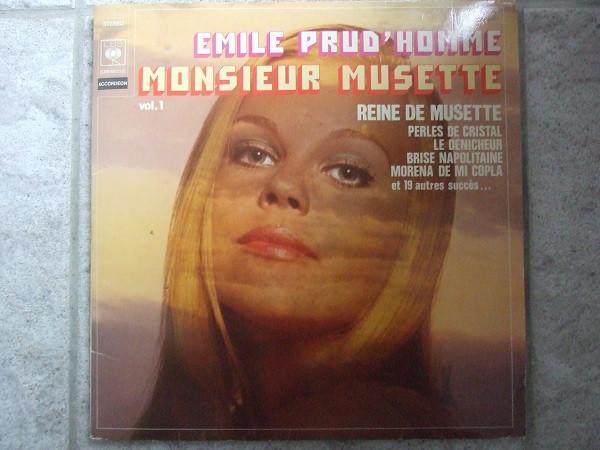 

LP Record EMILE PRUD HOMME - Monsieur Musette 68235 CBS 1974 US Latin Used