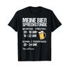 Funny Beer Sayings Speaking Hour Drinker Lovers T Shirt Vintage Slightly Homme Fashion Streetwear Graphic Stretched