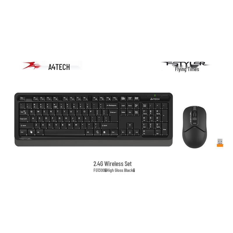 

A4Tech FG1300 Wireless Keyboard and Mouse Combo