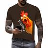 Funny F Caw F Chicken Rooster Cawing F-Caw-F Saying Pun T-Shirt