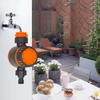 Irrigation Timer Garden Tap Connector Automatic Manual Controller Easy Assembly PP Material Suitable