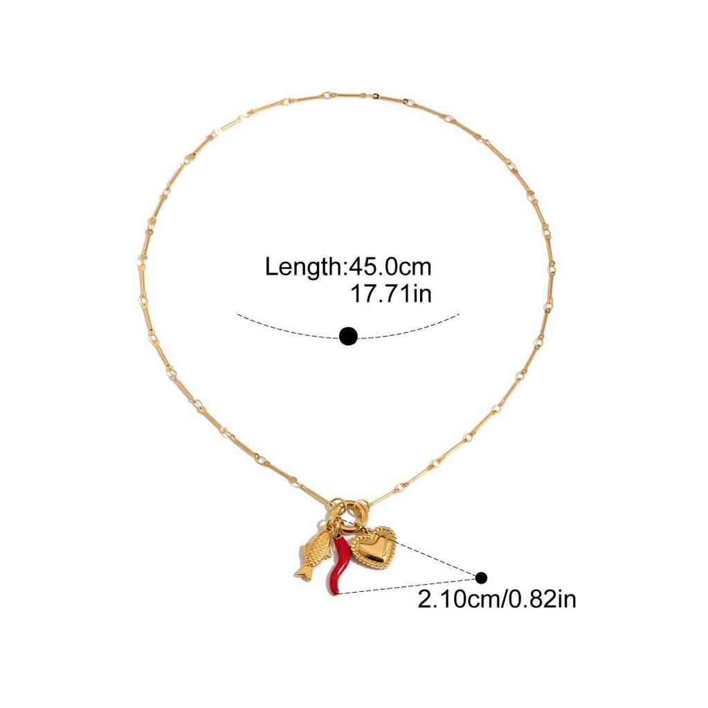 Yori 2025 Ocean Style Conch Shell DIY Necklace PVD Plated Stainless Steel Rust Proof Summer Waterproof Jewelry Wholesale