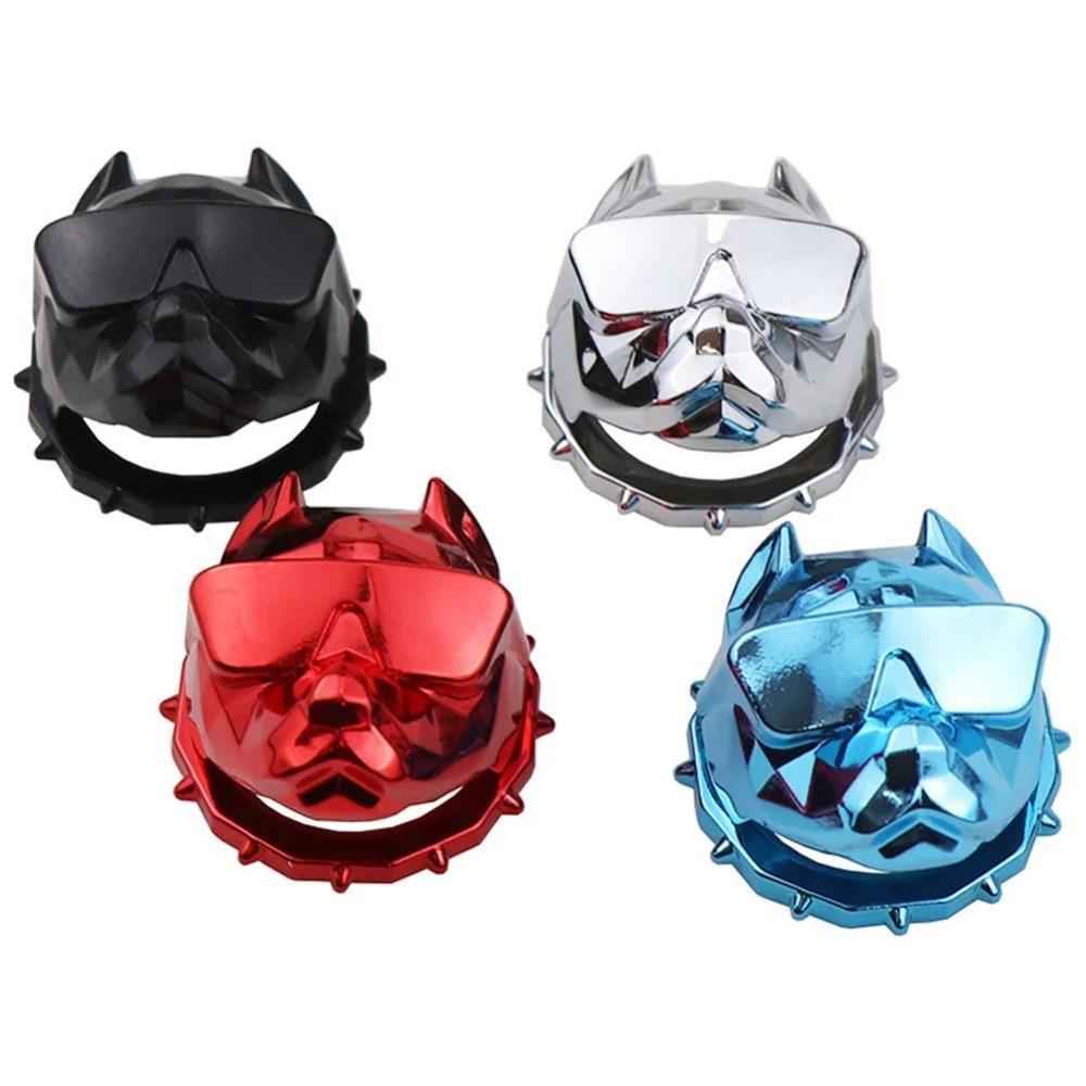 Creative Bulldog Design Push Button Ignition Cover One-Key Engine Start Stop Decorative Car Accessory