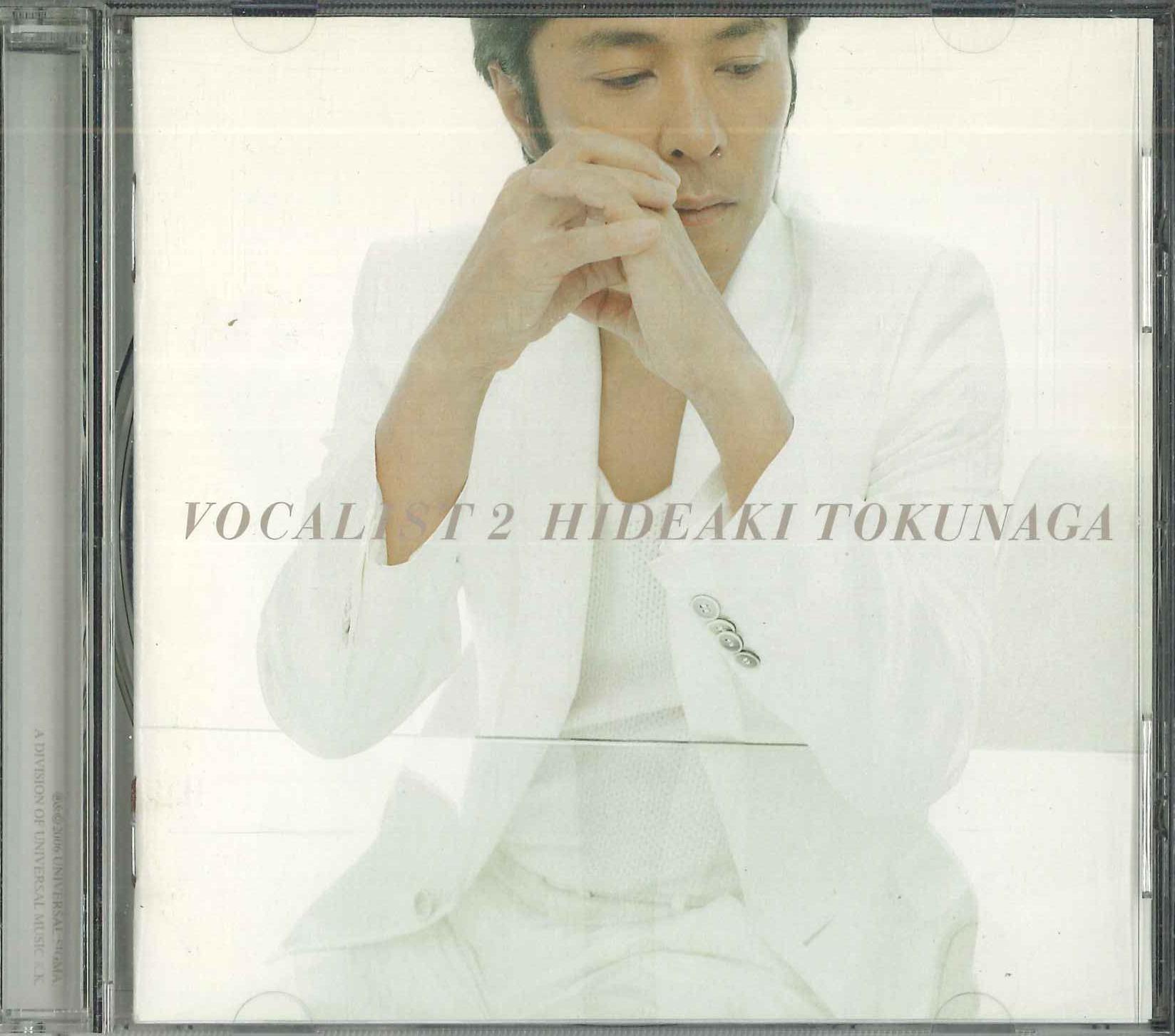 

CD TOKUNAGA HIDEAKI - VOCALIST2 UMCK1212 Universal Music 2006 Япония Японская поп/рок Музыка Б/У