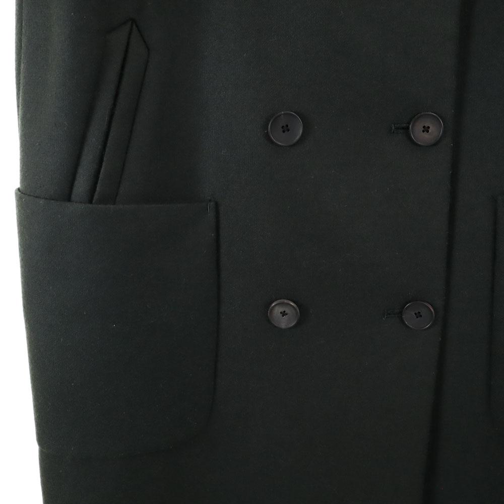 PS Paul Smith Long sleeve Wool coat 38 Green system hood Women Used