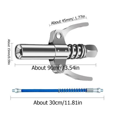 Grease Gun Grease Injector Coupler Syringe Mini Vehicle Supplies Automobiles Lubrication Manual Pump Car Tools Fitting Fueling
