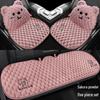 Universal Plush Fleece Car Seat Cushion: Thick, Cozy, and Cute for Autumn and Winter