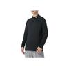Nike Solid Color Half-Zip Mock Neck Casual Sport Breathable Long Sleeve Raglan T-Shirt Men Tops Black FB8516-010