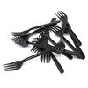 100pcs/pack Long Handle Fork Reusable Plastic Disposable Forks Party Picnic Pack Tableware Thickening Fine Food Knife