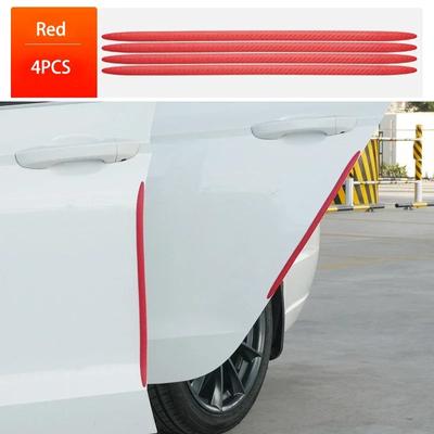 4 Pcs NEW Car Anti-Collision Patch Bumper Guard Strip Anti-Scratch Bumper Protector Trim Universal for Cars SUV Pickup Truck