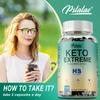 Complex ketogenic extract capsules, containing green tea extract and Garcinia Cambogia extract, suitable for both men and women.