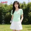 Baleno Women's V-Neck Short Sleeve Cotton T-Shirt