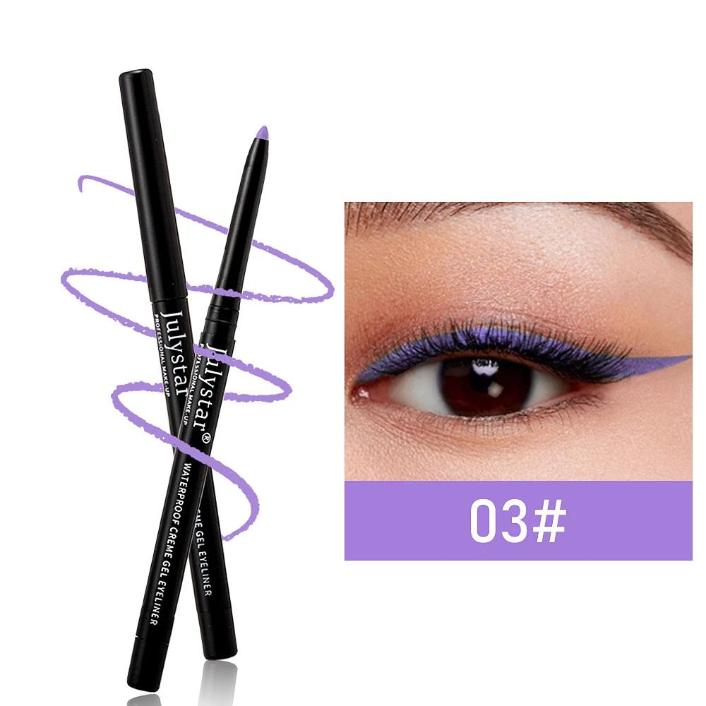 3 Adet Su Geçirmez ve Ter Geçirmez Siyah Eyeliner Kalemi - Uzun Süre Kalıcı Bulaşmaya Dayanıklı Cesur Göz Makyajı İçin, Mükemmel İçin Kolay Kaygan Formül