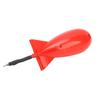 Carp Feeder Float Bait Holder Portable Wear Resistance Float Lure Bait Holder for Nesting Red L