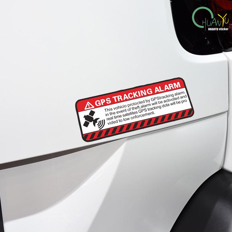 Car Sticker Positioning Cover Scratch  Decal Electric Car Sticker Anti-theft Warning Motorcycle Modification Car