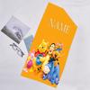 1pc Winnie2 Beach Towel with Custom Name, Beach/Swimming/Bath/Picnic/Camping Towel, Suitable for Seaside Beaches