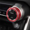 2 Stück Auto AC Klimaregelungsknopf Zierblende Abdeckung für Toyota RAV4 2019 2020 2024 Autozubehör Auto AC Regelknopf Abdeckung