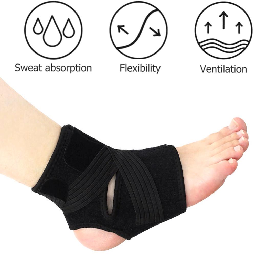 1Pc Ankle Brace For Women Men Adjustable Support For Sprain Relief Plantar Fasciitis Compression Sleeve
