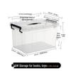 Transparent Stackable Plastic Storage Box