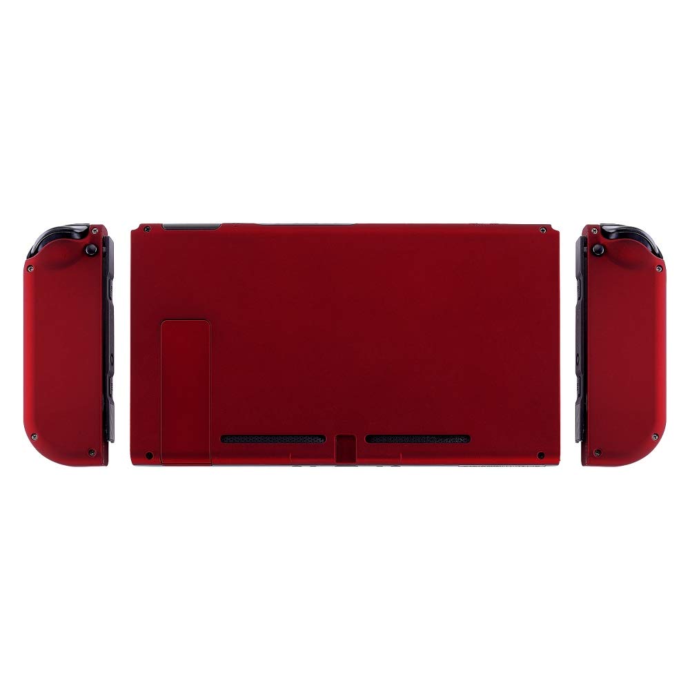 eXtremeRate Back Plate Compatible with Switch Pure Color Custom DIY Replacement Case Shell Compatible with Holder Handle Controller Housing Compatible