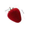 Adorable Strawberry Organizer Stylish Storage Case for Jewelry and Small Items Vintage Rings Holder for Jewelry Lovers