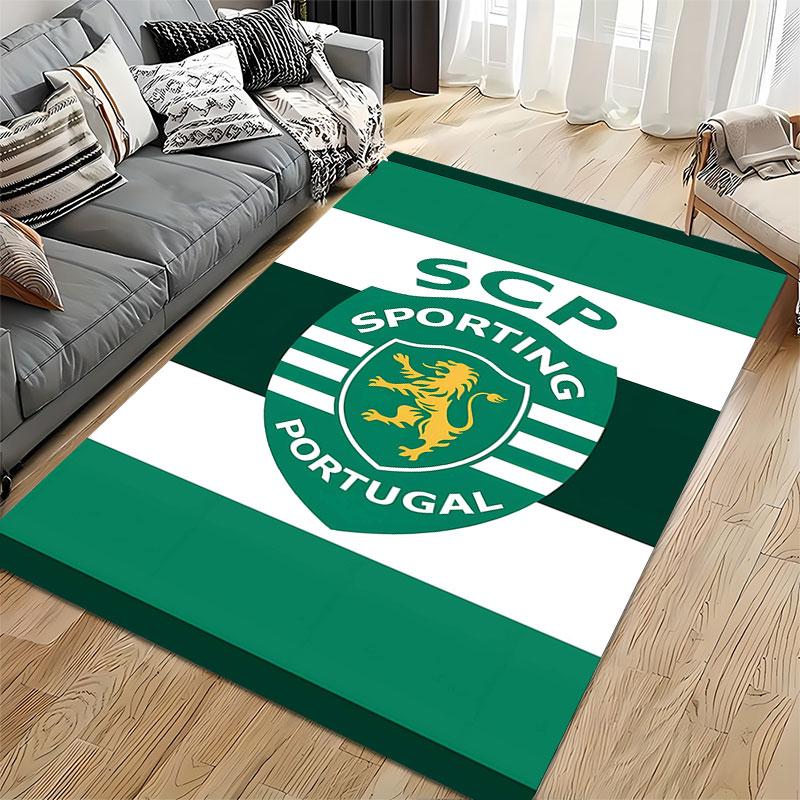 Sporting Portugal Logo Carpet suitable as a non-slip mat for the living room or bedroom sofa