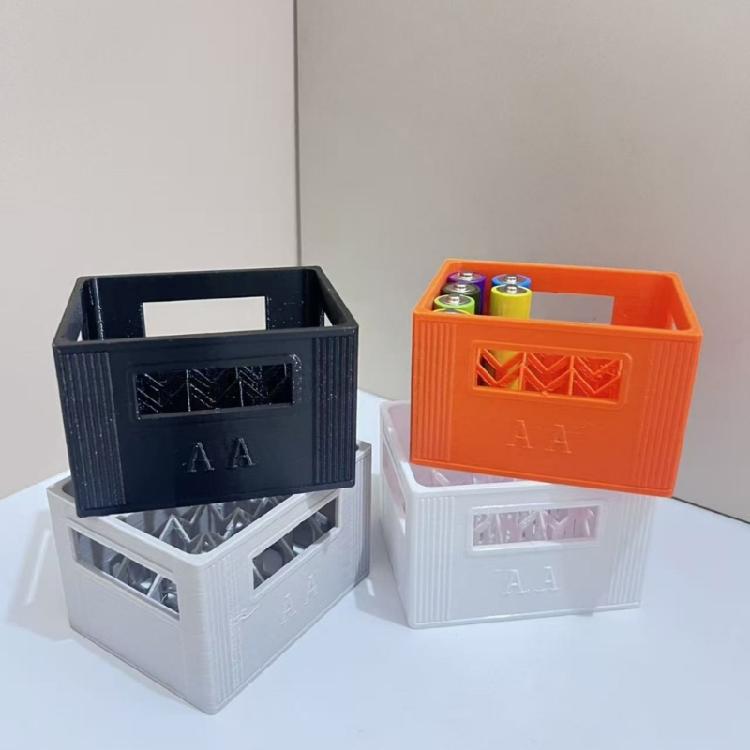 Battery Storage Box Stackable for 20 2A Or 30 3A Batteries with High Capacity and Robust Build