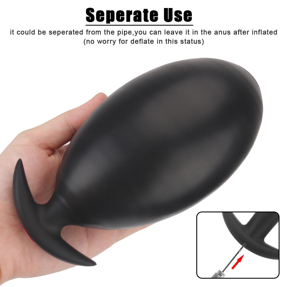 Prostate Massager Vagina Anus Dilator Erotic Inflatable Dildo Sex Toys For Women Men Gay Anal Plug Butt Plugs