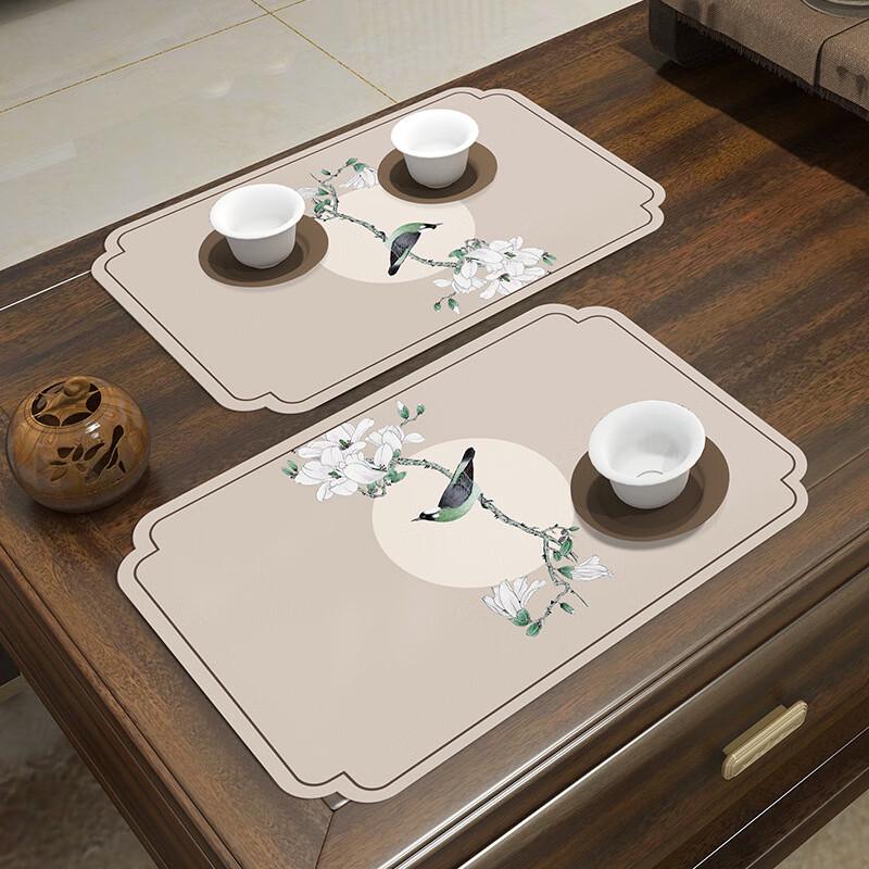 CINKYBOO Diatomaceous Earth Tea Mat Set
