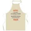 Kitchen Apron - Planetee - Durable Cotton - Humorous Print - Made In France