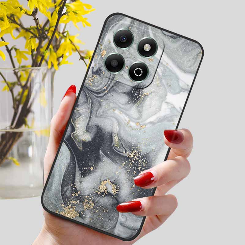 Für Honor 200 Smart Case Mode Marmor Weiche TPU Silikon Rückabdeckung Für Honor200 Smart 5G Handyhüllen 6,8'' Honor 200Smart Hülle