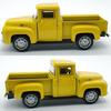 1:43 Classic Pickups Truck Simulation Car Model Alloy Pull Back Diecast Vehicle For Boys Children Christmas Decoration Toy