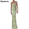 Fashion Women's Summer New Style Sexy Slim Fit Strappy Printed Backless Dress for Women