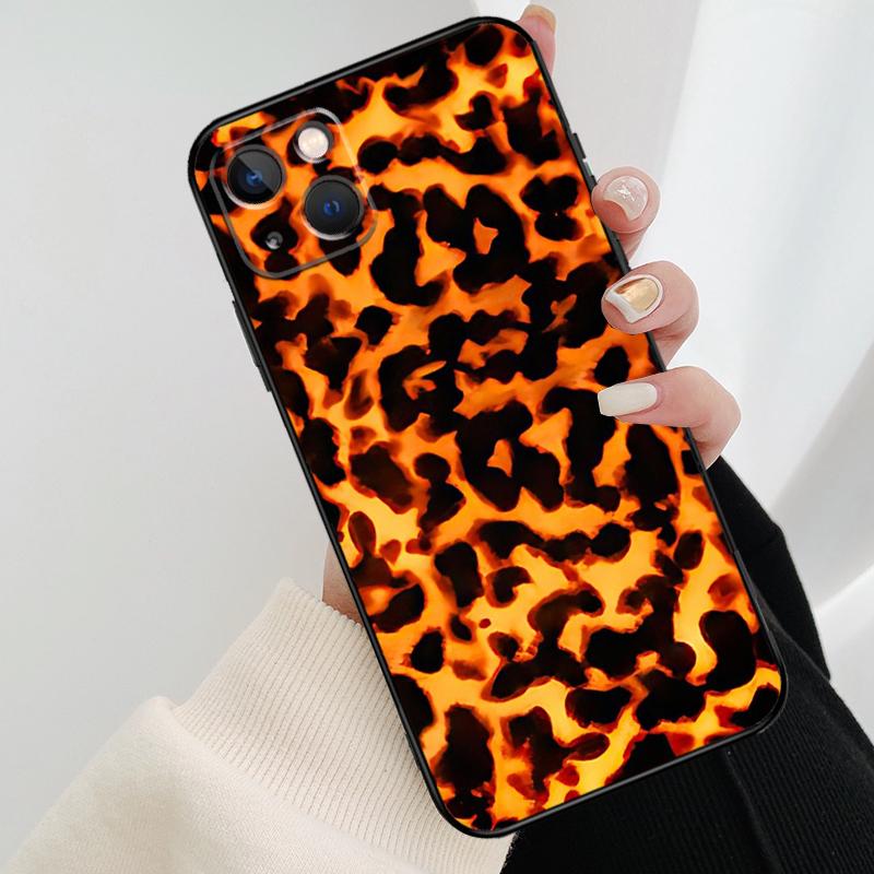 Vintage Tortoise Shell Phone Case For iPhone 17 Pro Max 16 15 14 11 12 13 Pro Max mini 15 16 Plus 16e 17 Air Cover