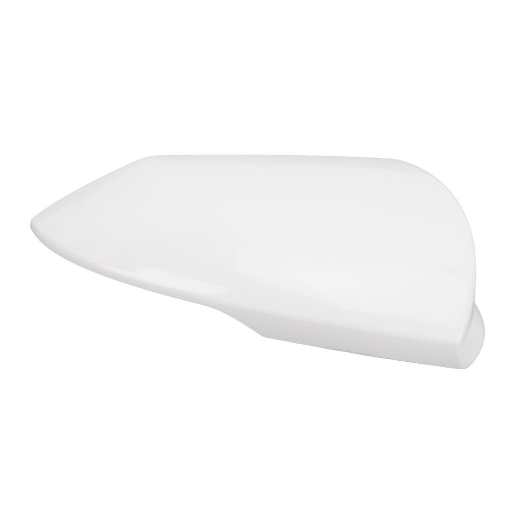 Side Mirror Cover Cap Unpainted White Rearview Wing Mirror Cap Weather Resistant Replacement for Elantra 2021 To 2023
