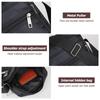 Kycp1 For Mitsubishi Car Logo Men's Chest Bag Shoulder Wallet Multi-Use Crossbody Bag Travel Bag Outlander Lancer Eclipse Mirage