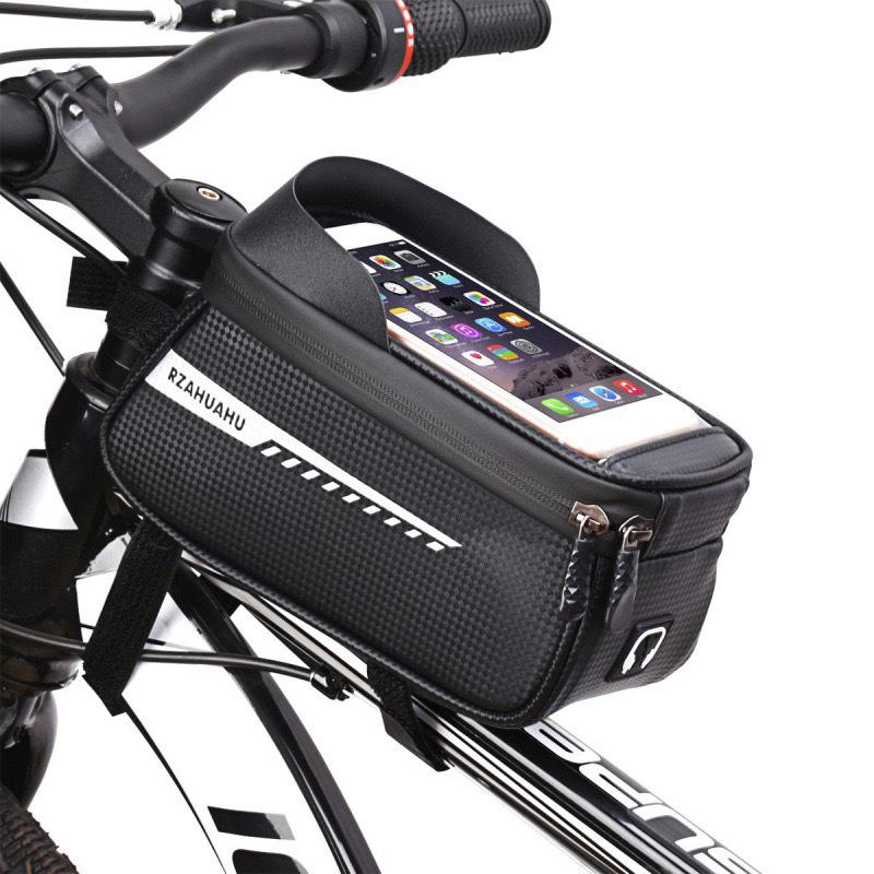 Waterproof Children's Bicycle Front Beam Bag - Large Capacity Storage